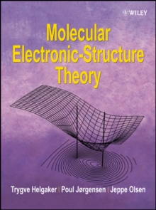 Molecular Electronic-Structure Theory