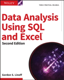 Data Analysis Using SQL and Excel, Paperback Book Data Analysis Using SQL and Excel, Paperback Book