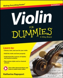 Violin For Dummies, Paperback Book Violin For Dummies, Paperback Book