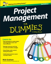 Project Management For Dummies, Paperback Book Project Management For Dummies, Paperback Book
