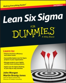 Lean Six Sigma for Dummies 3E, Paperback Book Lean Six Sigma for Dummies 3E, Paperback Book