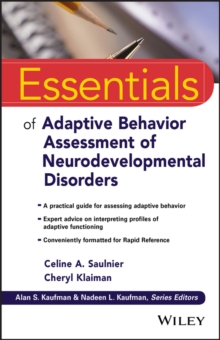 Essentials of Adaptive Behavior Assessment of Neurodevelopmental Disorders