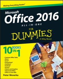 Office 2016 All-In-One for Dummies, Paperback Book Office 2016 All-In-One for Dummies, Paperback Book