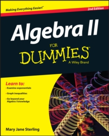 Algebra II for Dummies, 2nd Edition, Paperback Book Algebra II for Dummies, 2nd Edition, Paperback Book