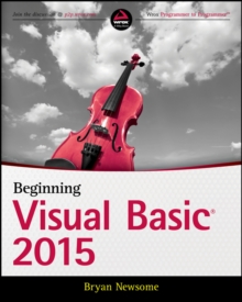 Beginning Visual Basic 2015, Paperback Book Beginning Visual Basic 2015, Paperback Book