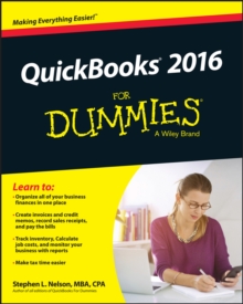 QuickBooks 2016 For Dummies