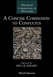 CONCISE COMPANION TO CONFUCIUS, Paperback Book CONCISE COMPANION TO CONFUCIUS, Paperback Book