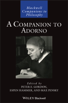 A Companion to Adorno