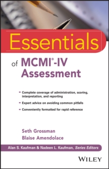 Essentials of MCMI-IV Assessment