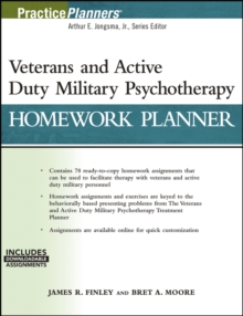 Veterans and Active Duty Military Psychotherapy Homework Planner