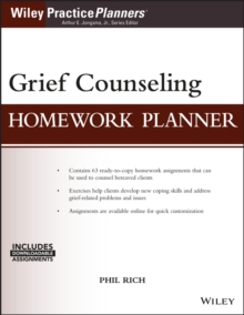 Grief Counseling Homework Planner