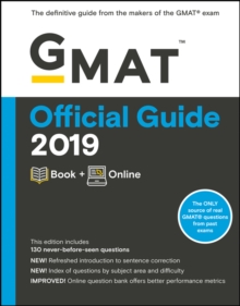 GMAT Official Guide 2019: Book + Online, Paperback Book GMAT Official Guide 2019: Book + Online, Paperback Book