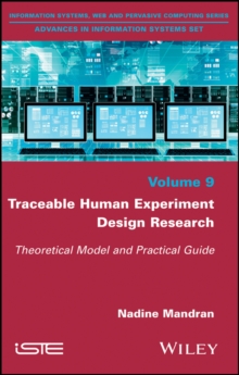 Traceable Human Experiment Design Research : Theoretical Model and Practical Guide