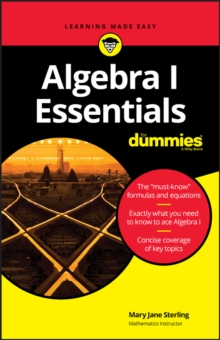 Algebra I Essentials For Dummies