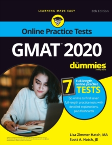 GMAT For Dummies 2020 : Book + 7 Practice Tests Online + Flashcards, Paperback / softback Book GMAT For Dummies 2020 : Book + 7 Practice Tests Online + Flashcards, Paperback / softback Book