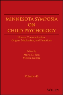 Human Communication : Origins, Mechanism, and Functions, Volume 40