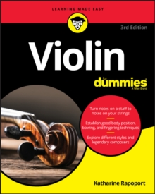 Violin For Dummies : Book + Online Video and Audio Instruction