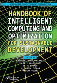 Handbook of Intelligent Computing and Optimization for Sustainable Development