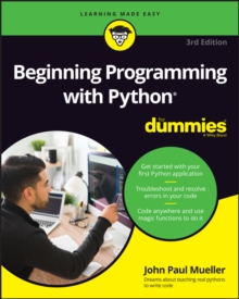 Beginning Programming with Python For Dummies