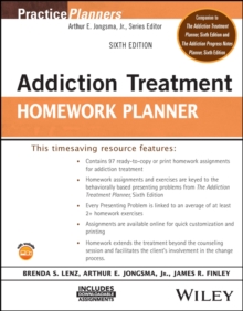 Addiction Treatment Homework Planner