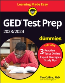 GED Test Prep 2023 / 2024 For Dummies with Online Practice