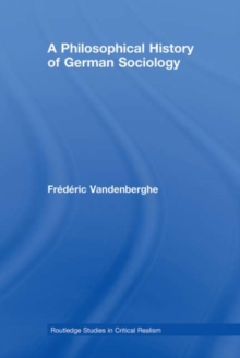 A Philosophical History of German Sociology