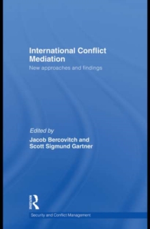 International Conflict Mediation : New Approaches and Findings