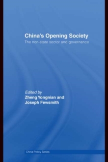 China's Opening Society : The Non-State Sector and Governance