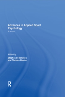 Advances in Applied Sport Psychology : A Review