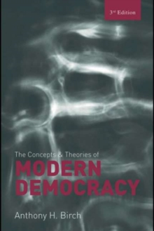 Concepts and Theories of Modern Democracy