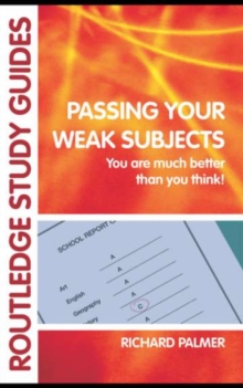 Passing Your Weak Subjects : You are much better than you think!