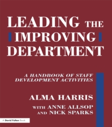 Leading the Improving Department : A Handbook of Staff Activities