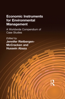 Economic Instruments for Environmental Management : A Worldwide Compendium of Case Studies