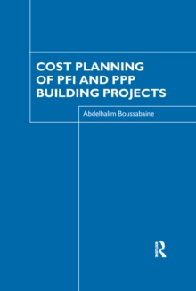 Cost Planning of PFI and PPP Building Projects