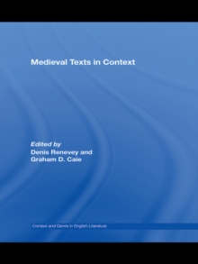 Medieval Texts in Context