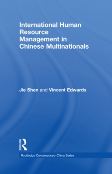 International Human Resource Management in Chinese Multinationals