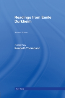 Readings from Emile Durkheim