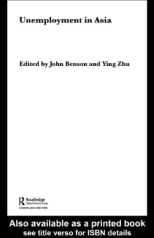 Unemployment in Asia : Organizational and Institutional Relationships