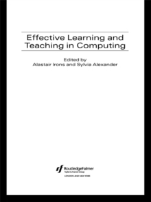 Effective Learning and Teaching in Computing