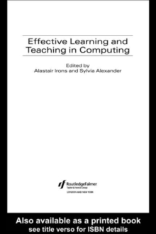 Effective Learning and Teaching in Computing