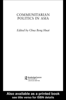 Communitarian Politics in Asia