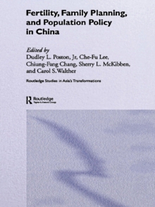 Fertility, Family Planning and Population Policy in China