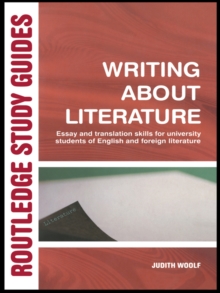 Writing About Literature : Essay and Translation Skills for University Students of English and Foreign Literature