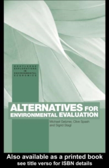 Alternatives for Environmental Valuation