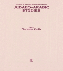 Judaeo Arabic Studies