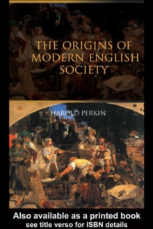 The Origins of Modern English Society