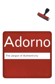 The Jargon of Authenticity