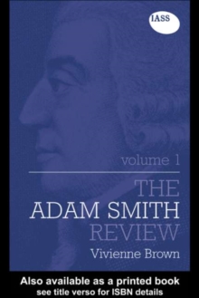 The Adam Smith Review: Volume 1