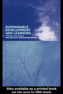 Sustainable Development and Learning: framing the issues