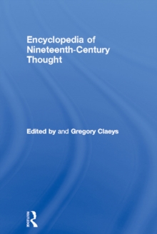 Encyclopedia of Nineteenth Century Thought